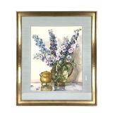 J. Phillipe Floral Still Life Watercolor