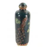 19th C Cloisonne Metal Snuff Bottle