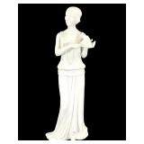 Art Deco Porcelain Flapper Girl Figure