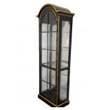Chinoiserie Display Case w Arch Top