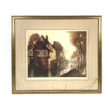 Continental School Aquatint Canal