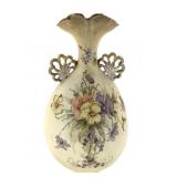 Turn Teplitz Bohemia Art Nouveau Vase