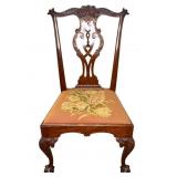 Nathan Margolis Chippendale Style Side Chair