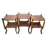 Nathan Margolis 2 Shelf Plant Table Trio