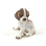 Nymphenburg Porcelain St. Bernard Pup Figure