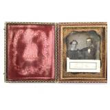 Daguerreotype Portrait of Couple