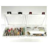 2 Plano Tackle Boxes w/ Lures