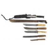 Fixed Blade Knives Old Hickory, Collins & Co +