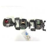 2 Shimano Fishhings Reels + 1 Abu Garcia