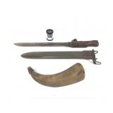 WWI Canadian Ross Rifle Bayonet US Sheath