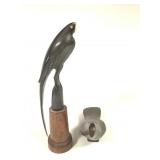 Hand Carved Wooden Bird Figurines