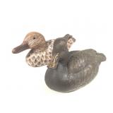 Ducks Unlimited Duck & Hand painted Wood Duck