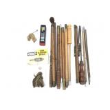 Vtg Gun Cleaning w Rods +