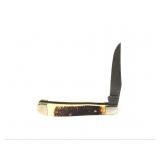 Vintage Parker Edwards Damascus Folding Knife