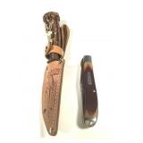 3.75" Schrade Old Timer - 6.5" Hunting Knife
