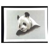 Harold Rigsby Panda II Signed Reprod 14" x 18"