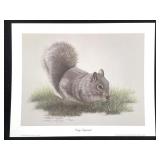 Harold Rigsby Squirrel Lmt Ed Signed Reproduction