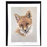 Harold Rigsby Red Fox II Lmt Ed Signed Repro