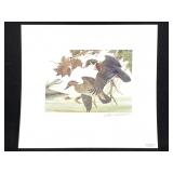 1st OH Duck Stamp Print Signed Rithven & MUH
