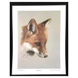 Harold Rigsby Red Fox 1 Lmt Ed Signed Repro