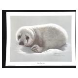 Harold Rigsby Baby Harp Seal Ltd Ed Signed Repro