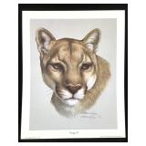 Harold Rigsby Cougar II Lmt Ed Signed Repro