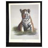 Harold Rigsby Siberian Tiger Cub Lmt Ed Signed Rep