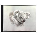 Harold Rigsby Koala Lmt Ed Signed Reprod 16 x 20