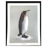 Harold Rigsby King Penguin Signed Reprod