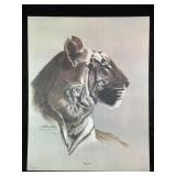 Harold Rigsby Bengal Tiger Ltd Ed Signed Repro