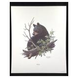 Deloris Robertson Black Bear Lmt Ed Signed Repro