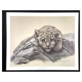 Harold Rigsby Snow Leopard Cub Lmt Ed Signed Repr