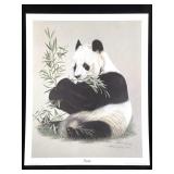 Harold Rigsby Panda Lmt Ed Signed Reprod 22" x 18"