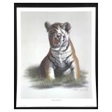 Harold Rigsby Siberian Tiger Cub Ltd Ed Signed Rep
