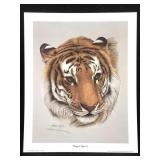 Harold Rigsby Bengal Tiger IV Lmt Ed Signed Repro