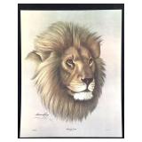 Harold Rigsby African Lion Ltd Ed Signed Lg Repr