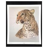 Harold Rigsby Leopard Ltd Ed Signed Lg Repr