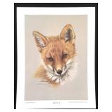 Harold Rigsby Red Fox II Lmt Ed Signed Repro