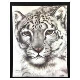 Harold Rigsby Snow Leopard Lmt Ed Signed Repr