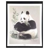 Harold Rigsby Panda Lmt Ed Signed Reprod 22" x 18"