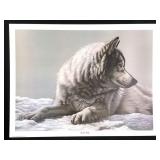 Harold Rigsby Tundra Wolf Ltd Ed Signed Repro
