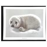 Harold Rigsby Baby Harp Seal Ltd Ed Signed Repro