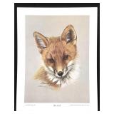 Harold Rigsby Red Fox II Lmt Ed Signed Repro