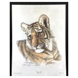 Harold Rigsby Tiger Cub Lmt Ed Signed Reproduction