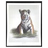 Harold Rigsby Siberian Tiger Cub Lmt Ed Signed Rep