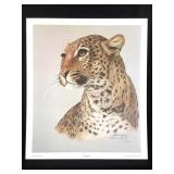 Harold Rigsby Leopard Ltd Ed Signed Lg Repr