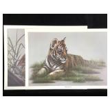 2 Harold Rigsby Bengal Tiger 7 & Cub Lmt Ed Signed