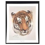 Harold Rigsby Bengal Tiger IV Lmt Ed Signed Repro