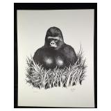 Wm Schloss Guerrilla  Lmt Ed Signed Repro Print