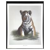 Harold Rigsby Siberian Tiger Cub Lmt Ed Signed Rep
